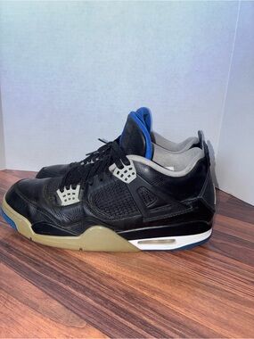 Nike Air Jordan IV 4 Retro Men’s Size 13 Motorsport Alternate Black 308497-006
